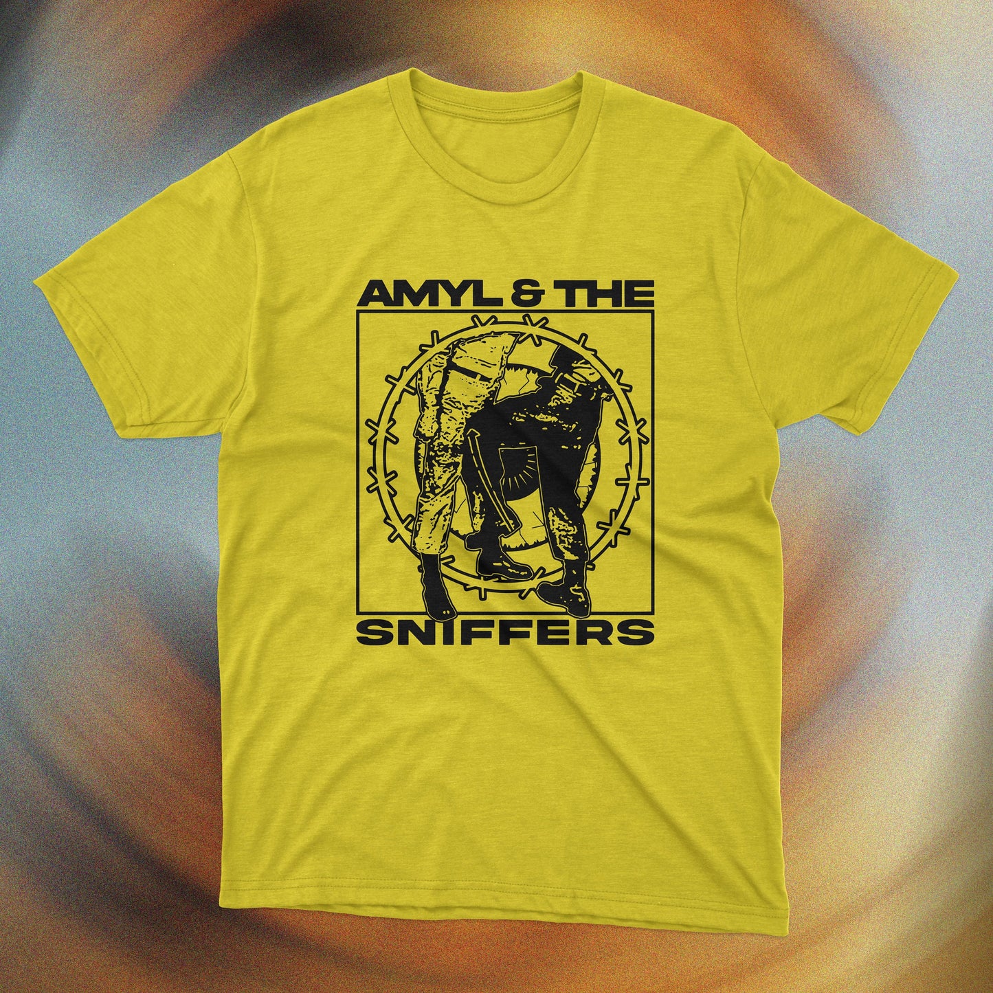 Amyl and The Sniffers T-Shirt – Hand Screen Printed Punk Rock Band Tee