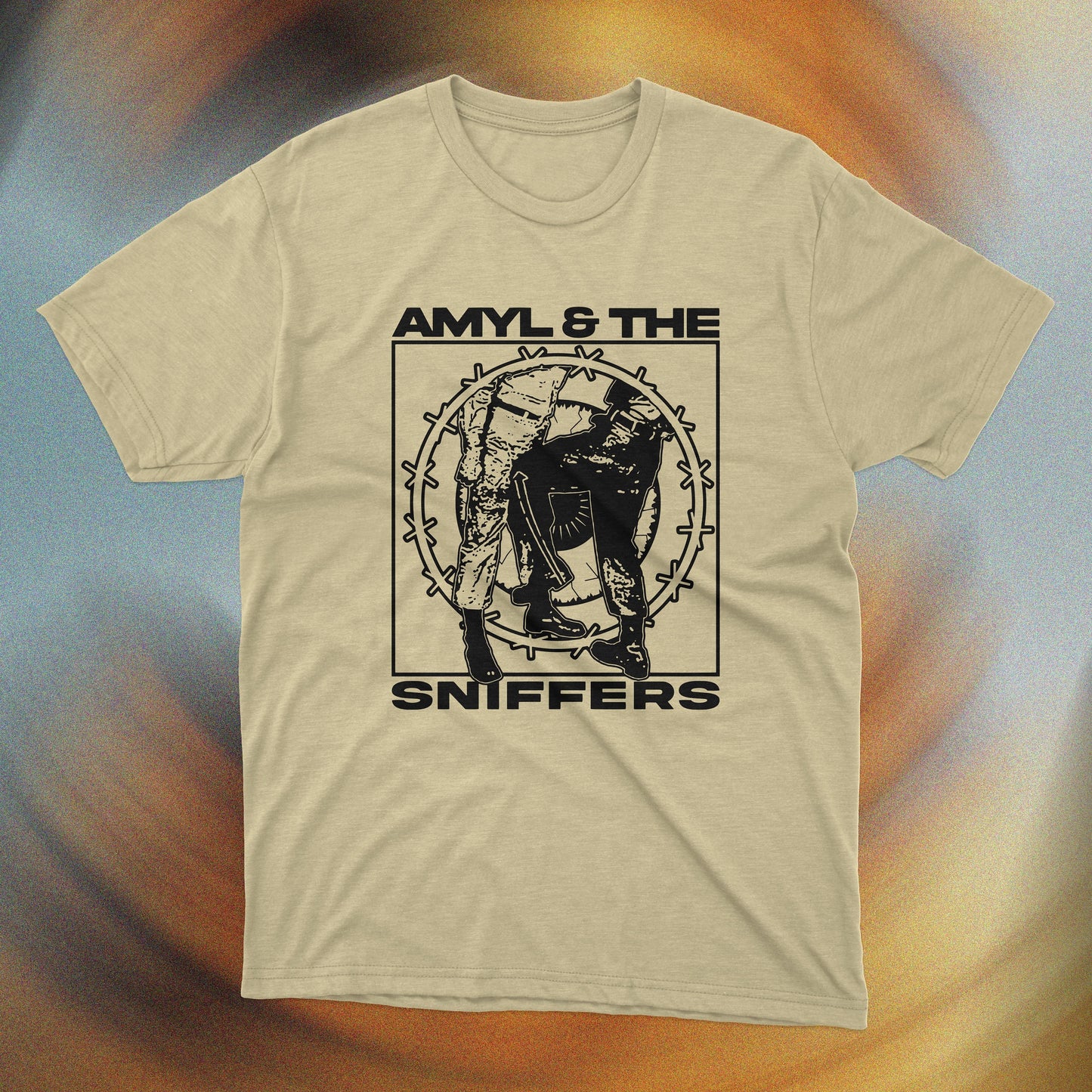 Amyl and The Sniffers T-Shirt – Hand Screen Printed Punk Rock Band Tee