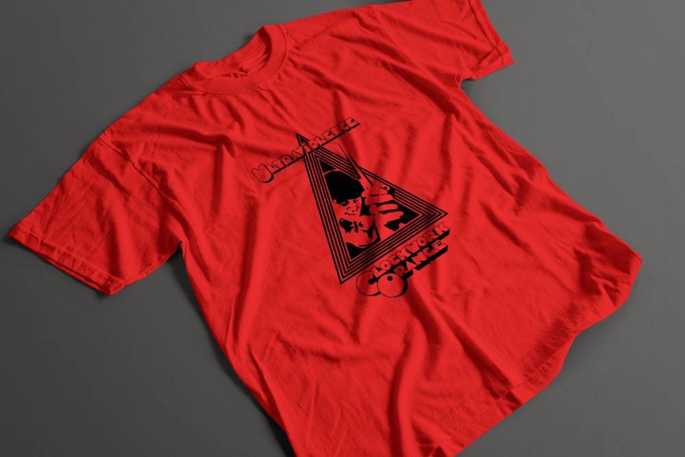 Ultraviolence Screen Printed T-Shirt – Fan-Made Kubrick Tribute