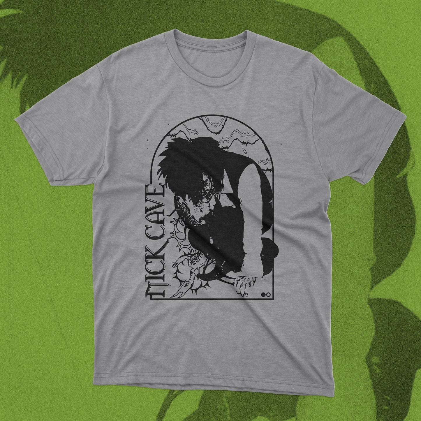 Nick Cave Inspired T-Shirt: Hand Screen Printed Cotton Tee