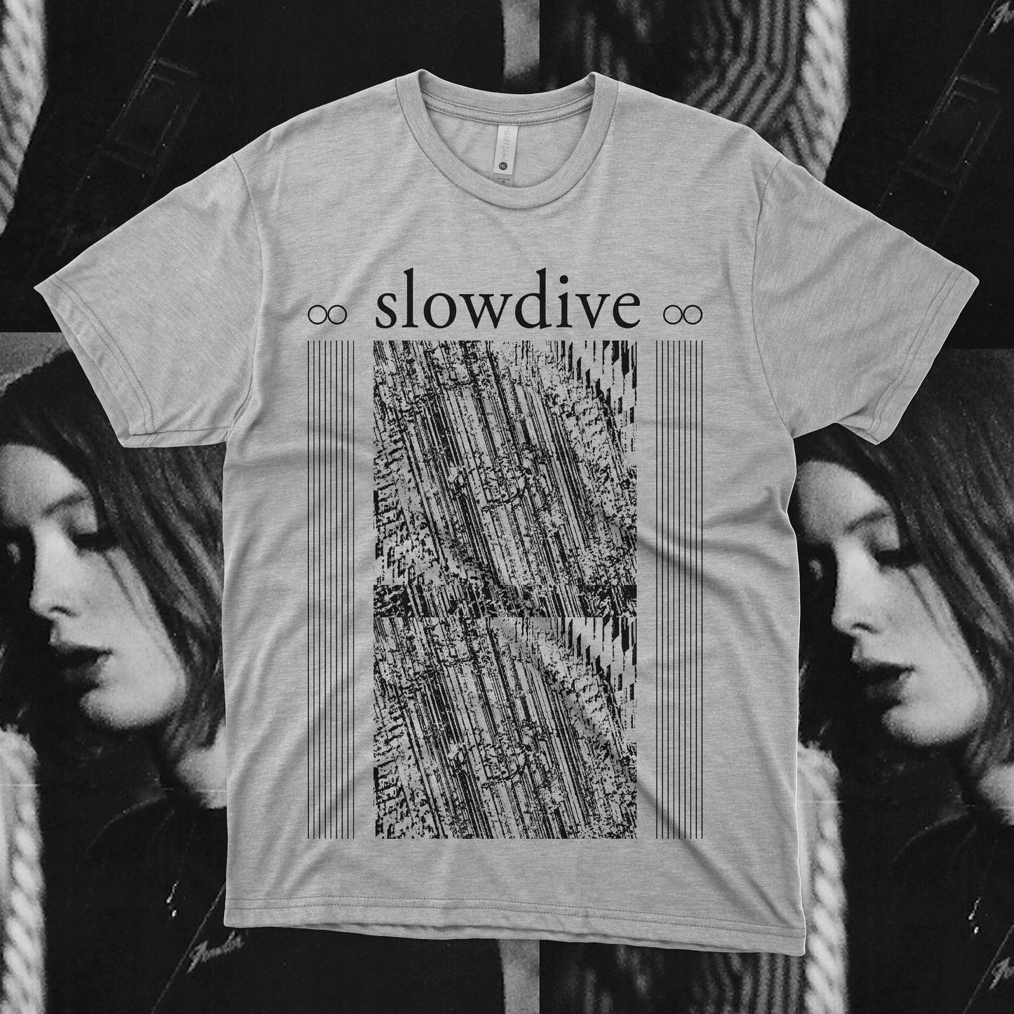 Slowdive Inspired T-Shirt – Hand Screen Print