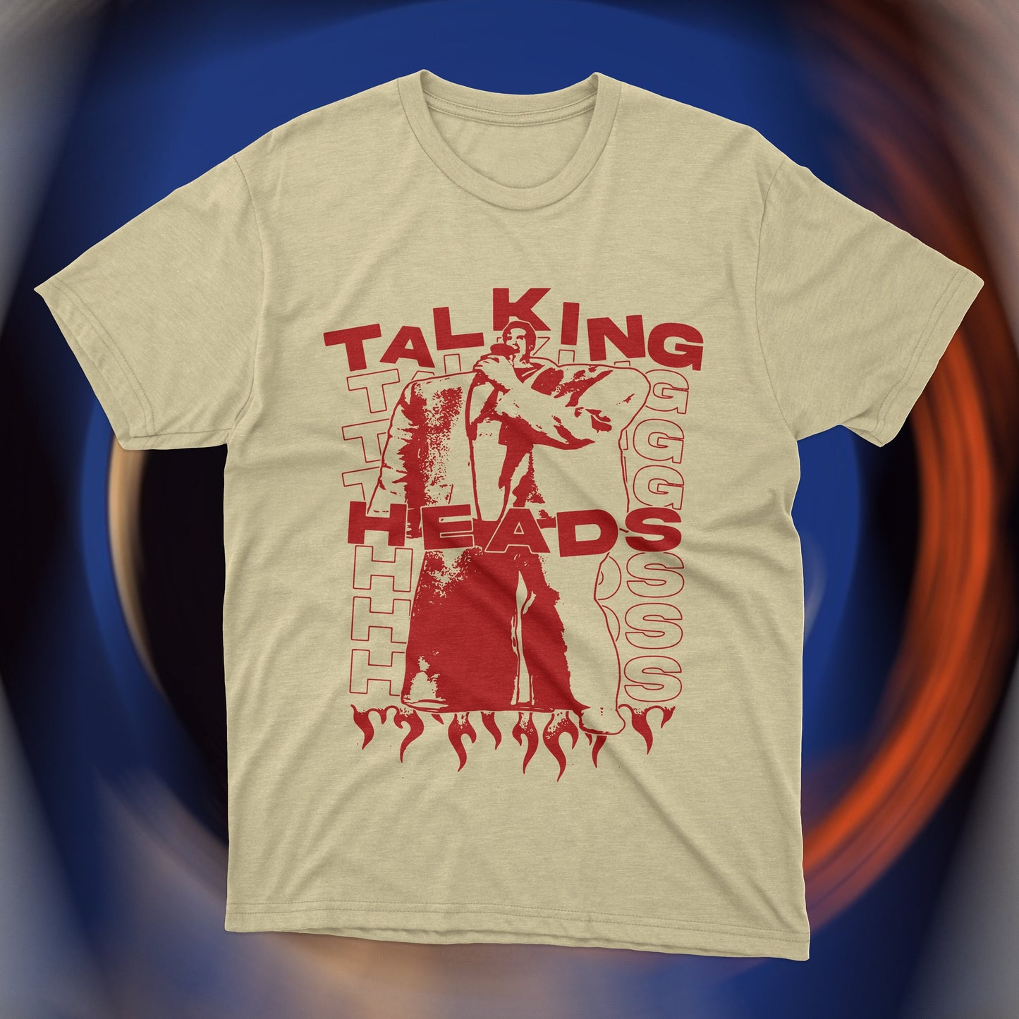 Talking Heads T-Shirt: Stop Making Sense Inspired Design