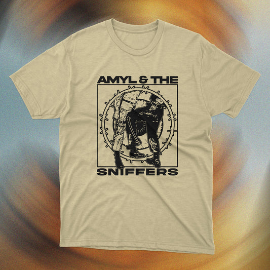 Amyl and The Sniffers T-Shirt – Hand Screen Printed Band Tee