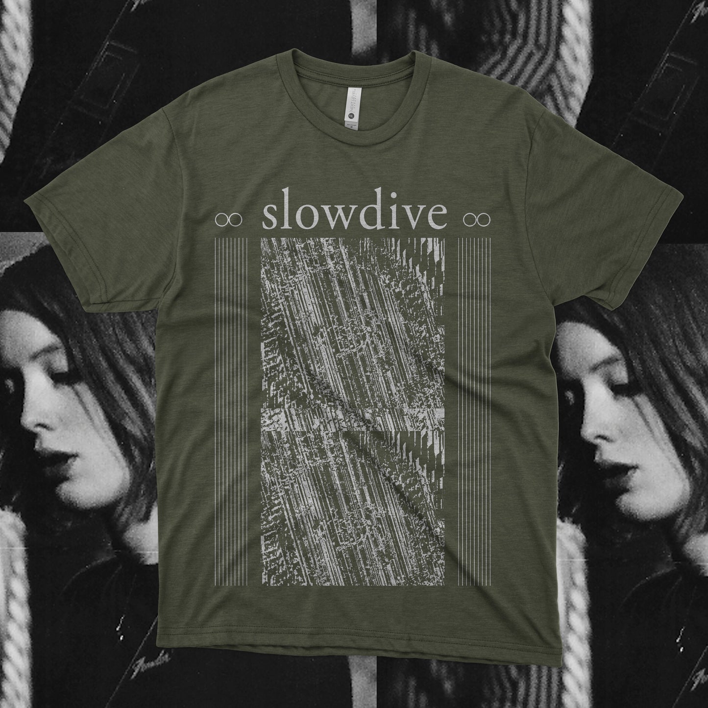 Slowdive Inspired T-Shirt – Hand Screen Print