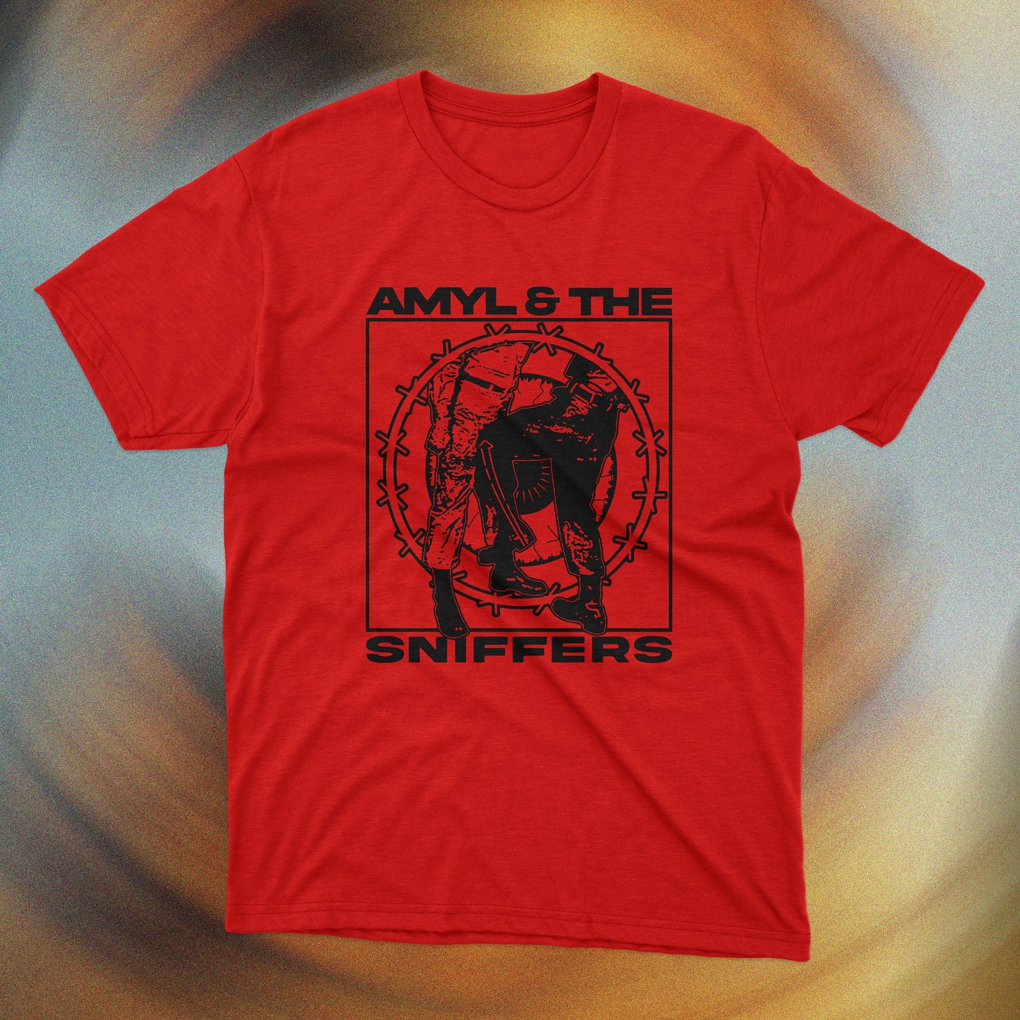 Amyl and The Sniffers T-Shirt – Hand Screen Printed Punk Rock Band Tee