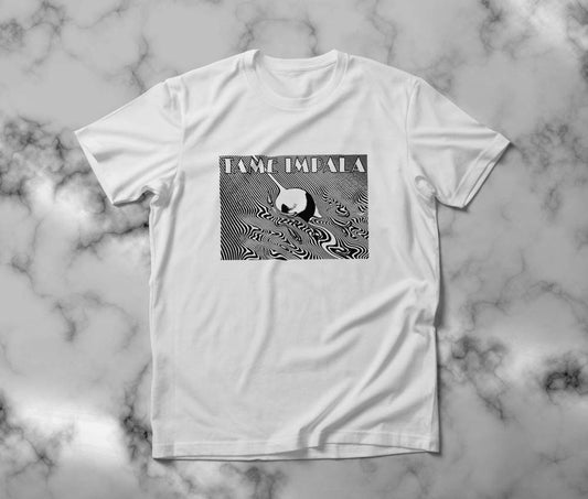 Tame Impala Currents Inspired T-Shirt – Fan-Made Screen Print