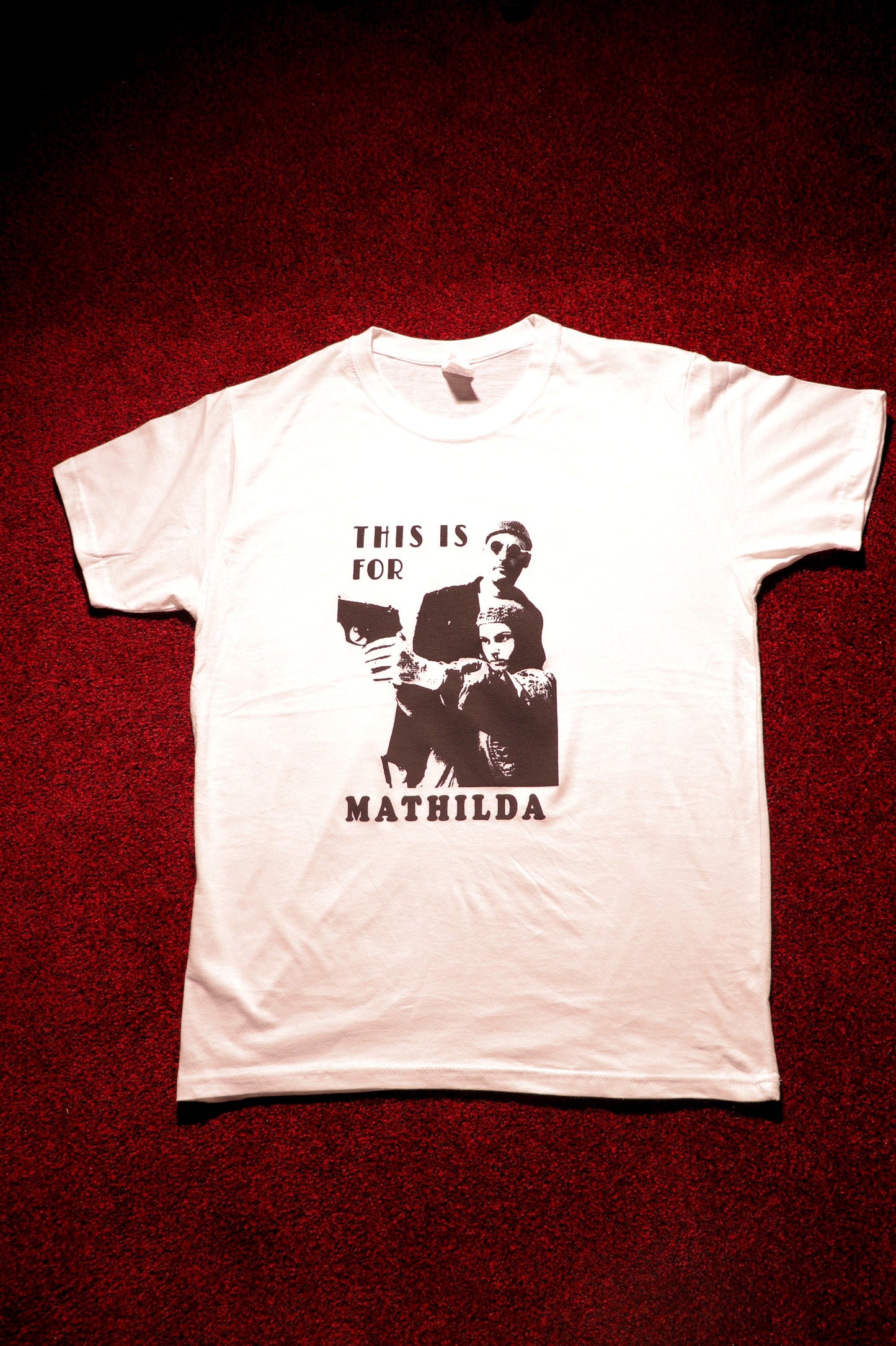 Léon: The Professional Inspired T-Shirt – Hand Screen Printed