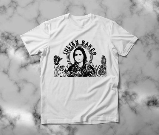 Julien Baker Inspired T-Shirt – Hand Screen Printed (Fan-Made)