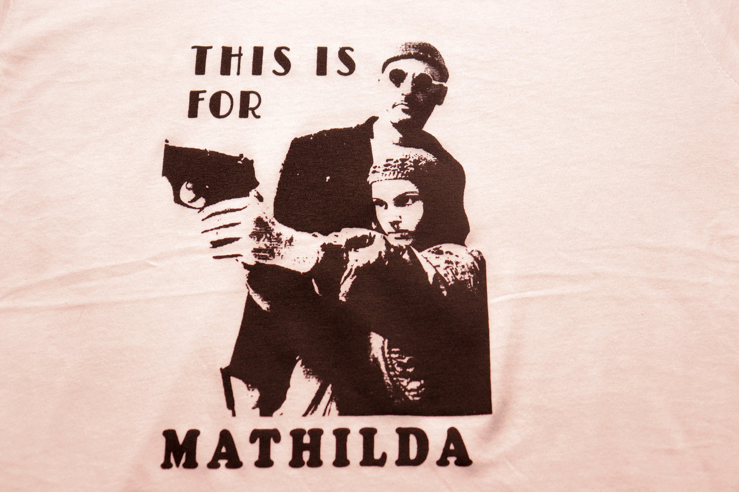 Léon: The Professional Inspired T-Shirt – Hand Screen Printed
