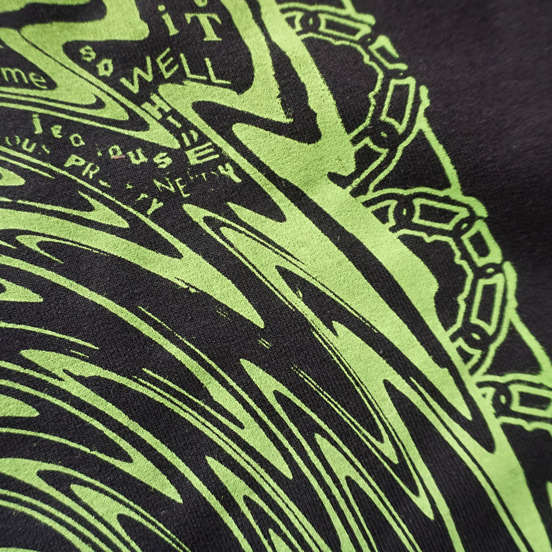 FILTH Black Hoodie - Bipolia Merch - Hand Screen Printed