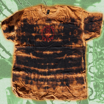 Phantasmal Union Shirt - Bipolia Merch - Hand Screen Printed Bleached Tee