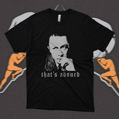 Existentialism Tee – Albert Camus Quote Inspired Shirt