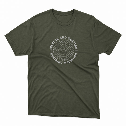 Deleuze & Guattari Inspired T-Shirt – “Desiring Machines” Tee