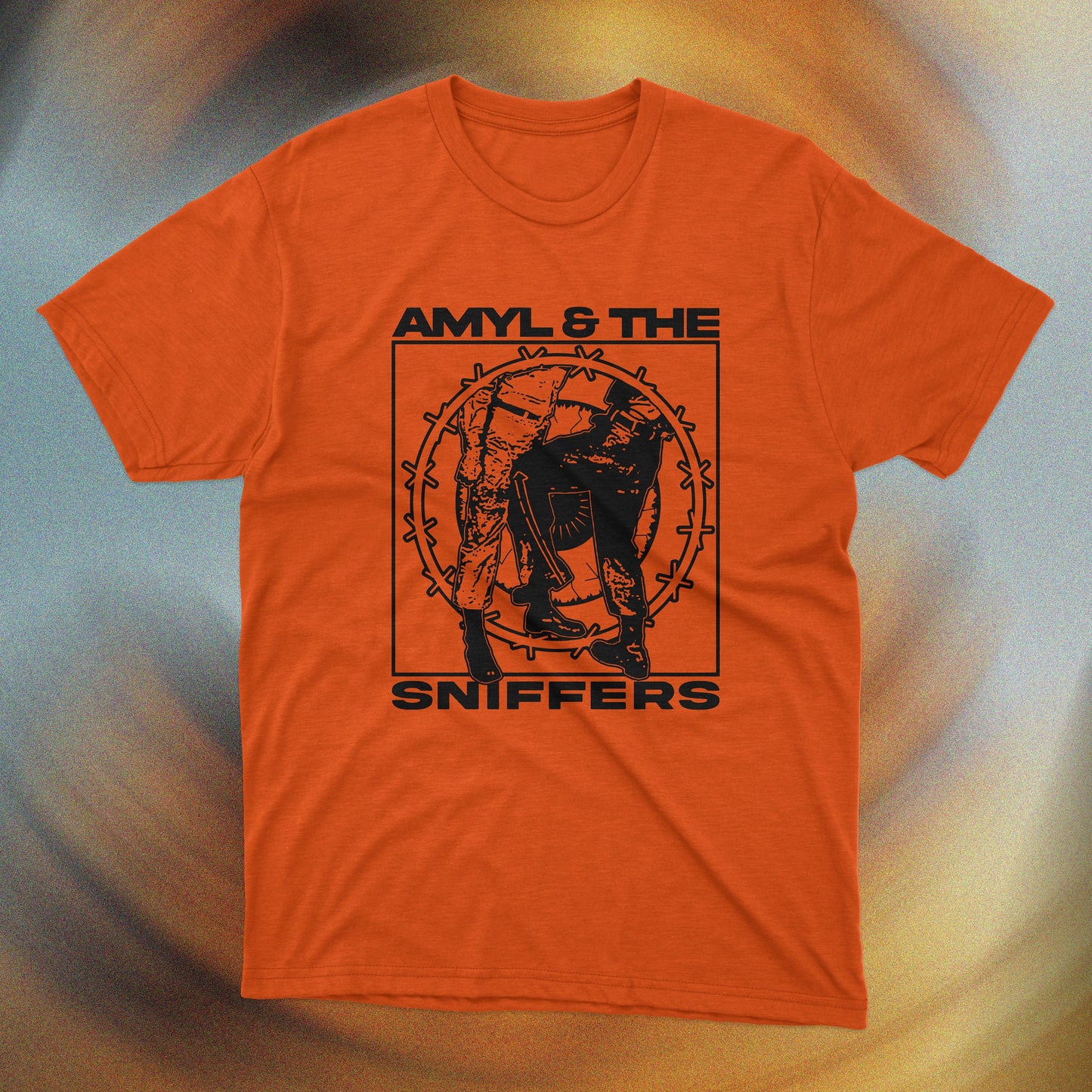 Amyl and The Sniffers T-Shirt – Hand Screen Printed Punk Rock Band Tee