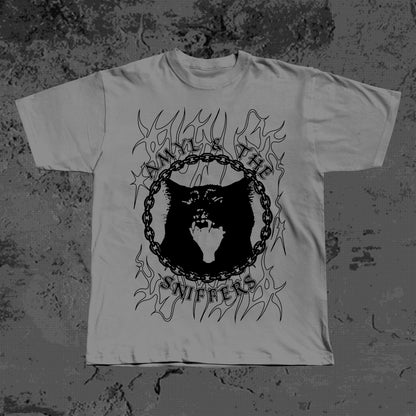 Punk Rock Tee – Amyl and the Sniffers Angry Cat Design (Fan-Made)